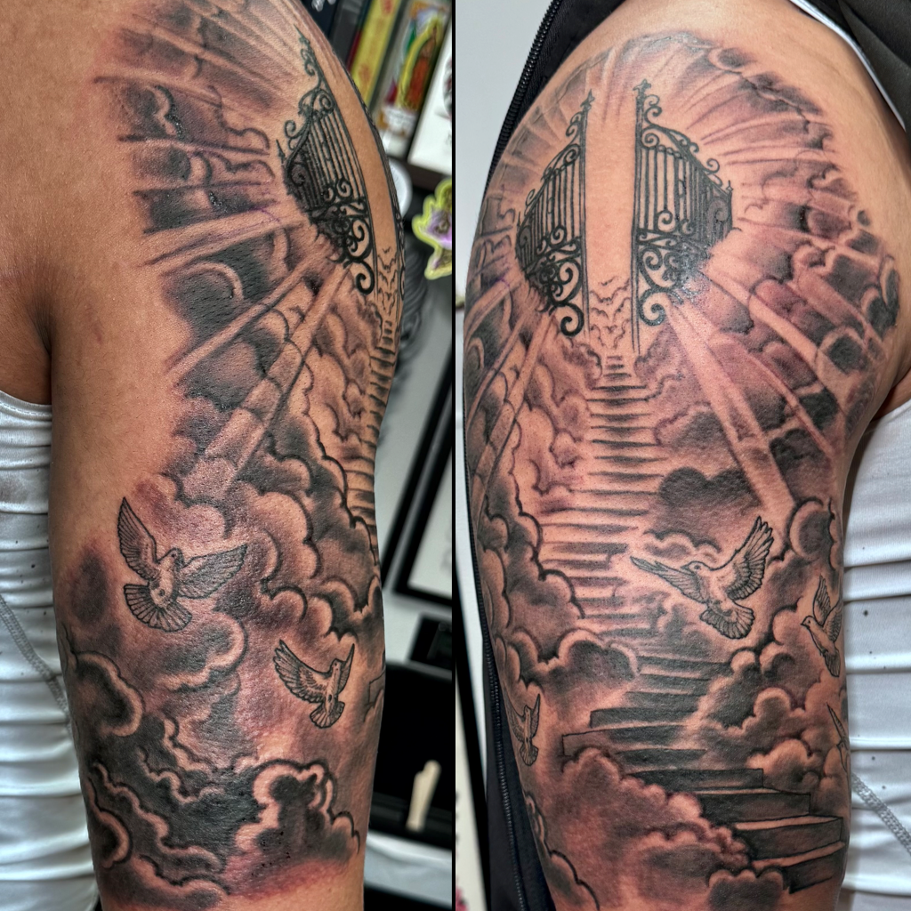 Heaven's gate tattoo