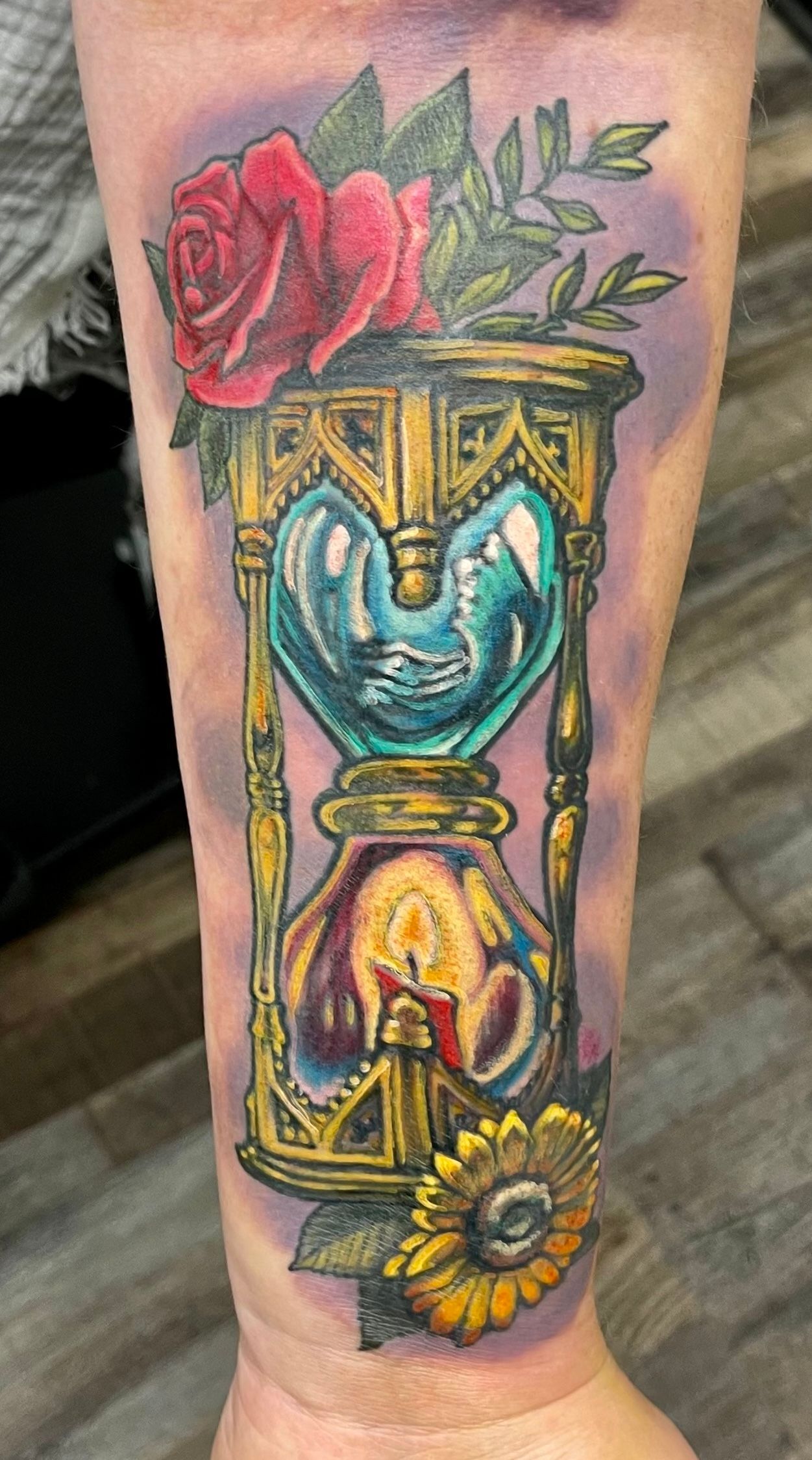 Hourglass Tattoo