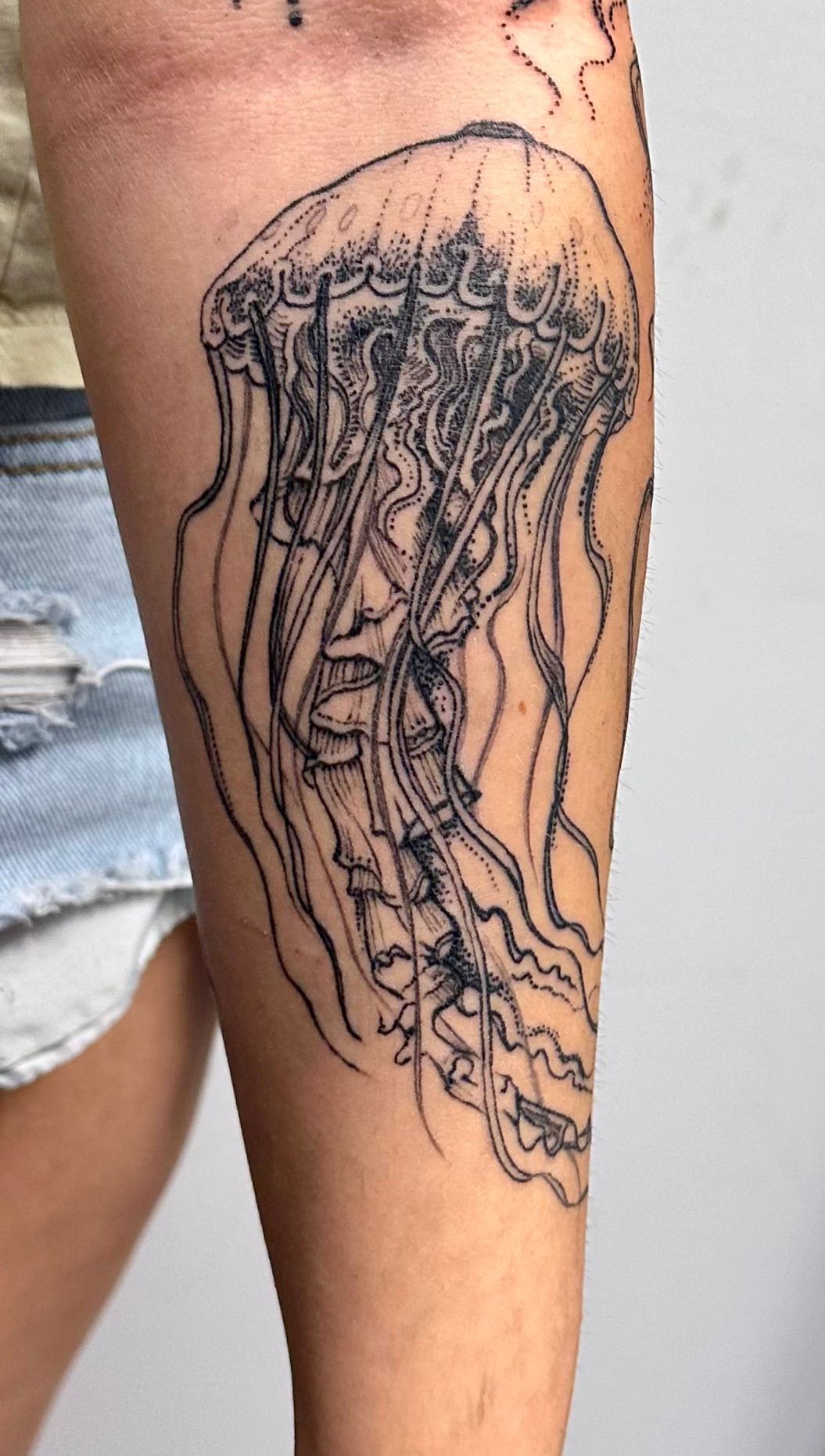 Jellyfish tattoo