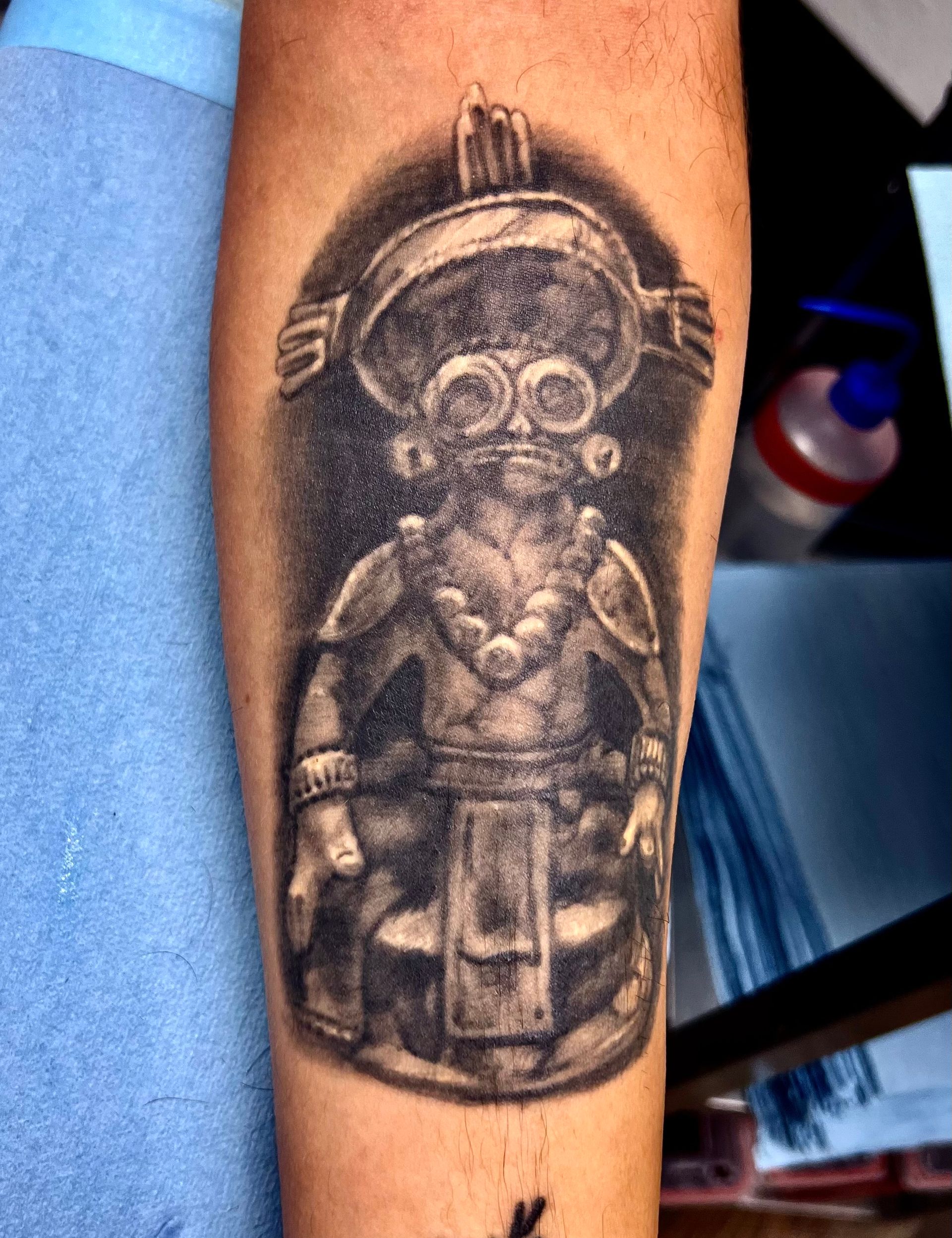 Mayan Glyph tattoo