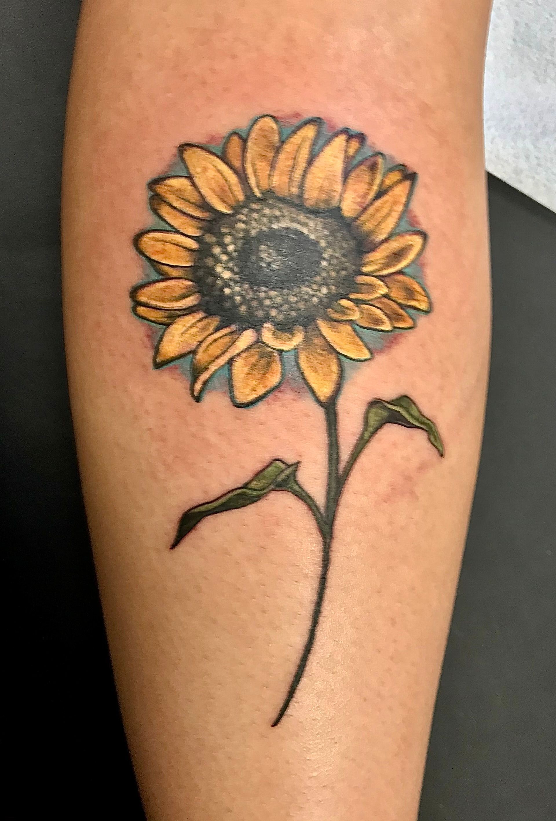 Sunflower Tattoo