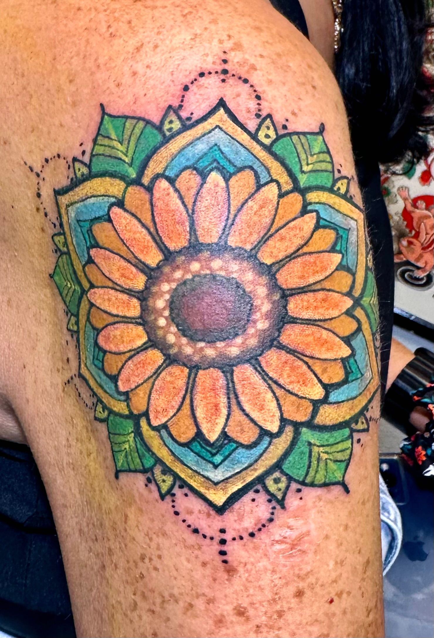 Sunflower Tattoo