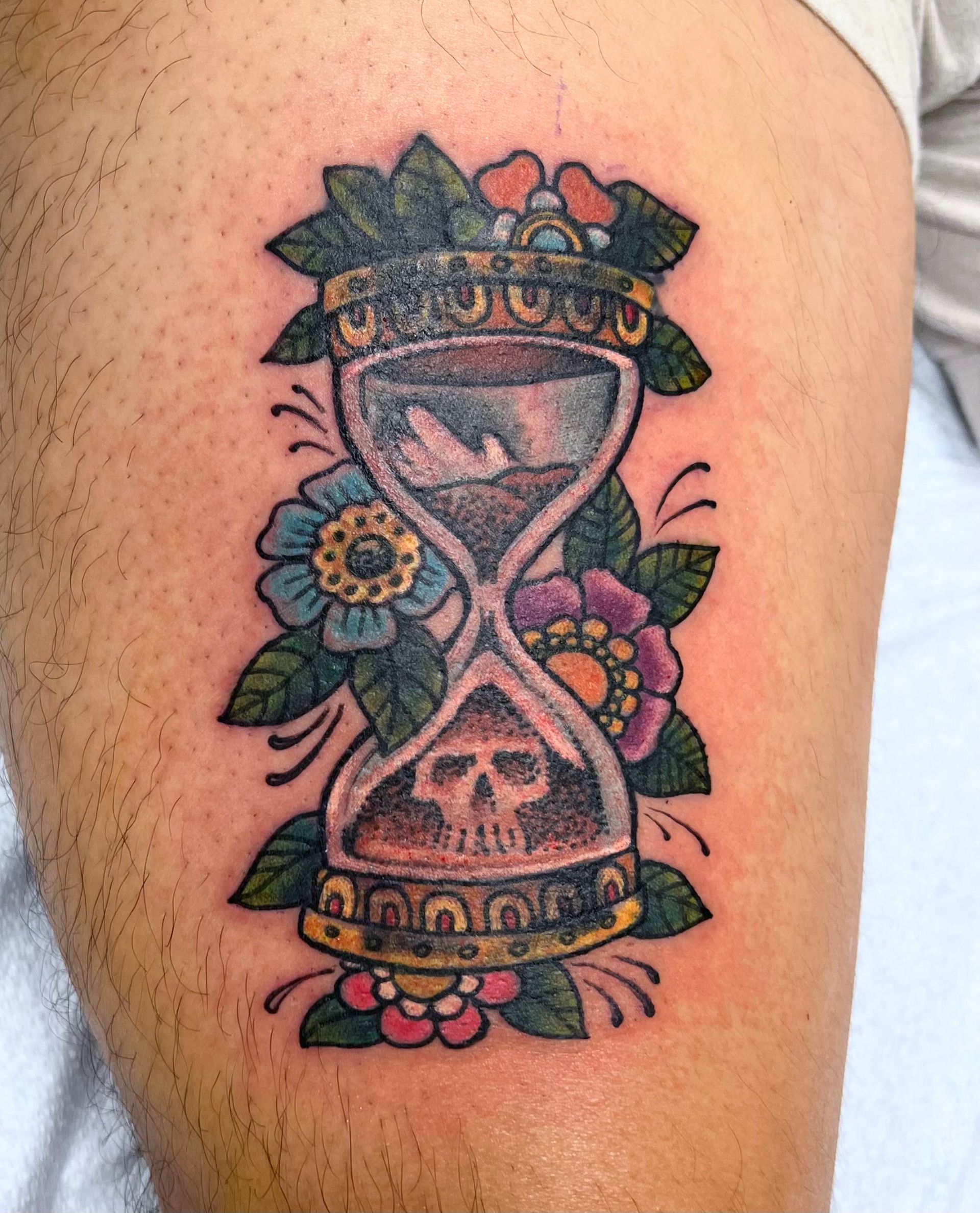 Hourglass Tattoo