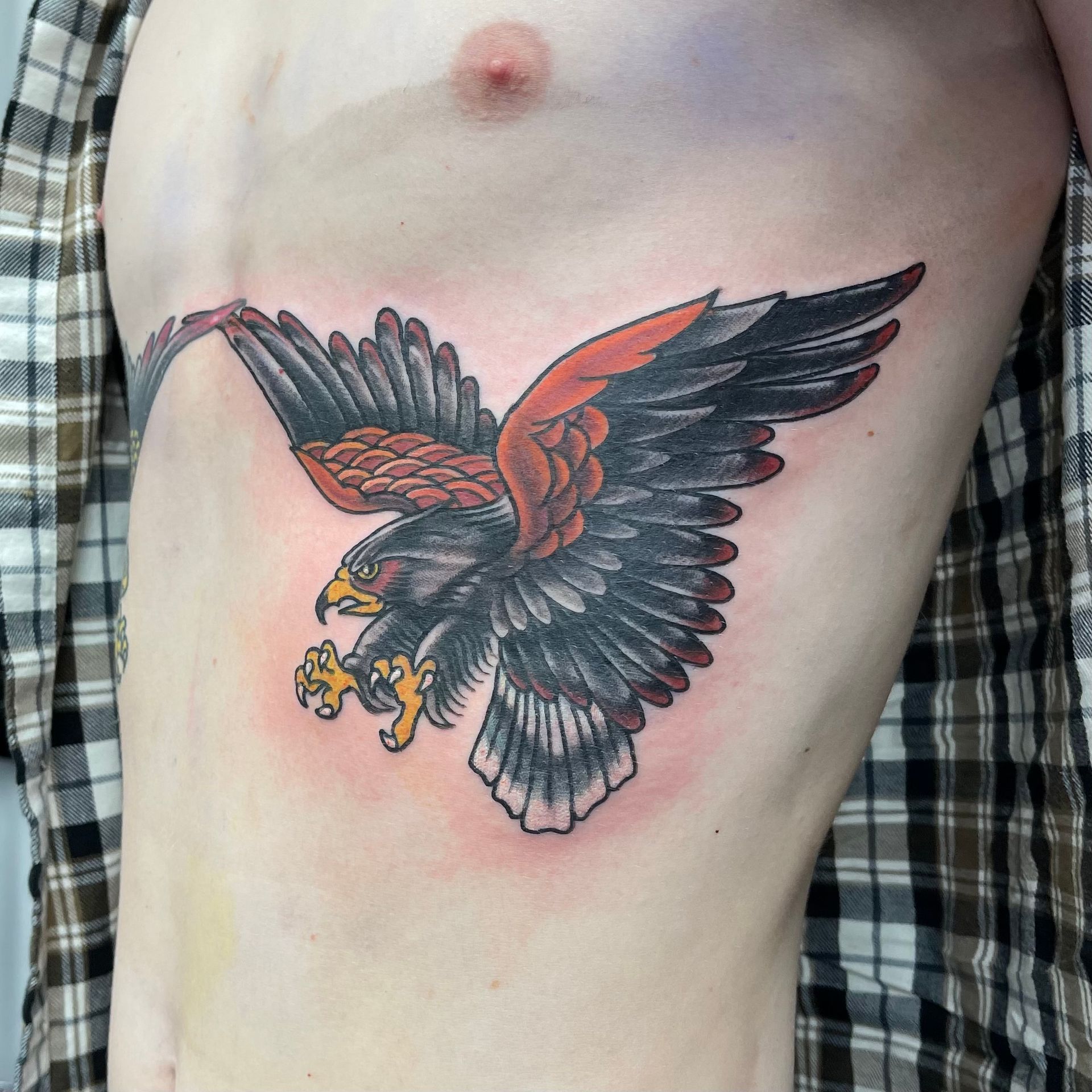 Red Hawk Tattoo