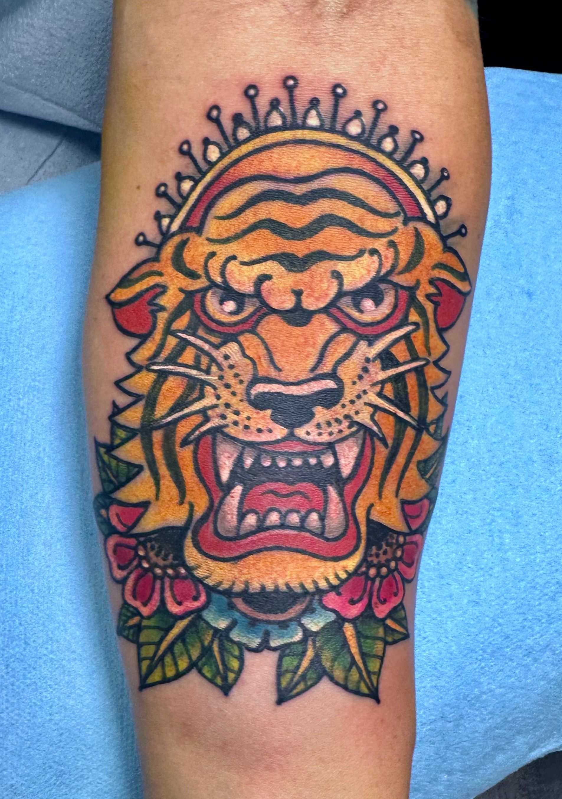 Fancy Tiger Tattoo