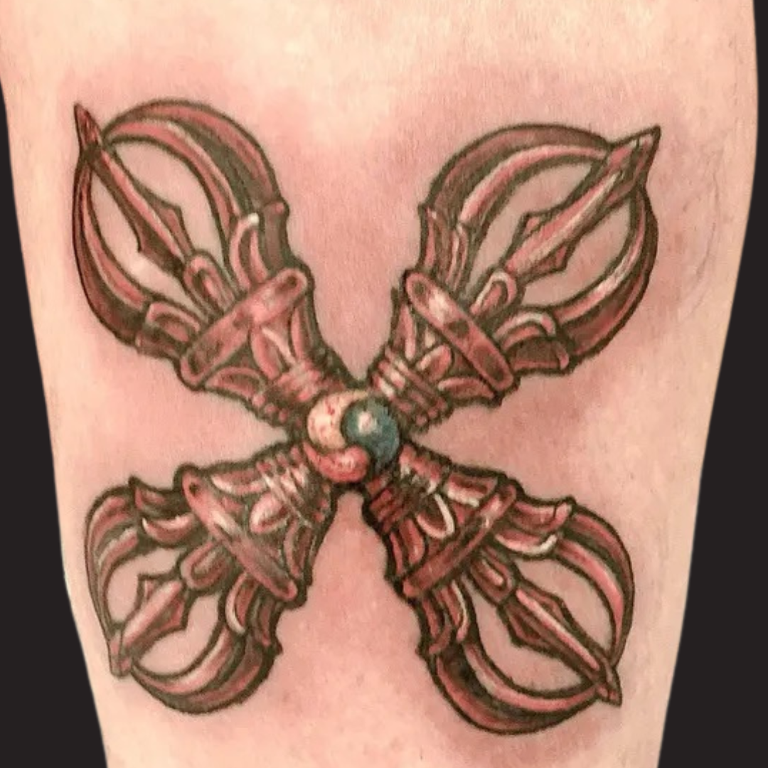 double dorje tattoo