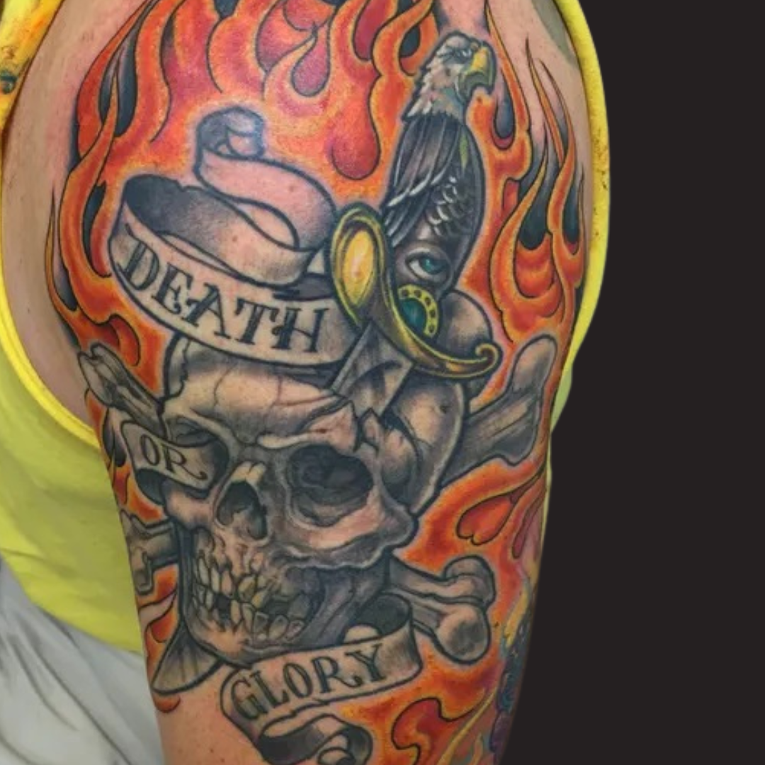 Skull tattoo