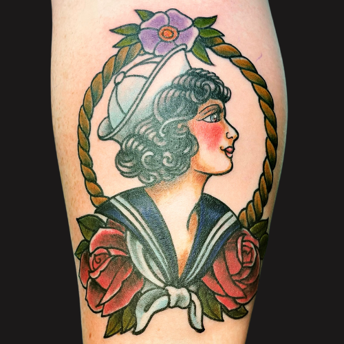 Custom Sailor Tattoo