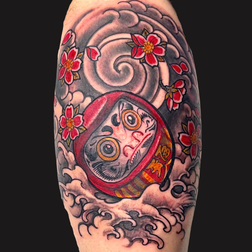 Custom Asian Inspired Tattoo