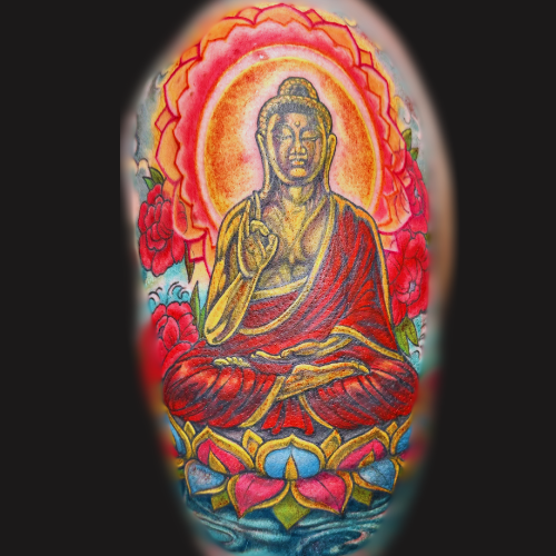 Buddha tattoo