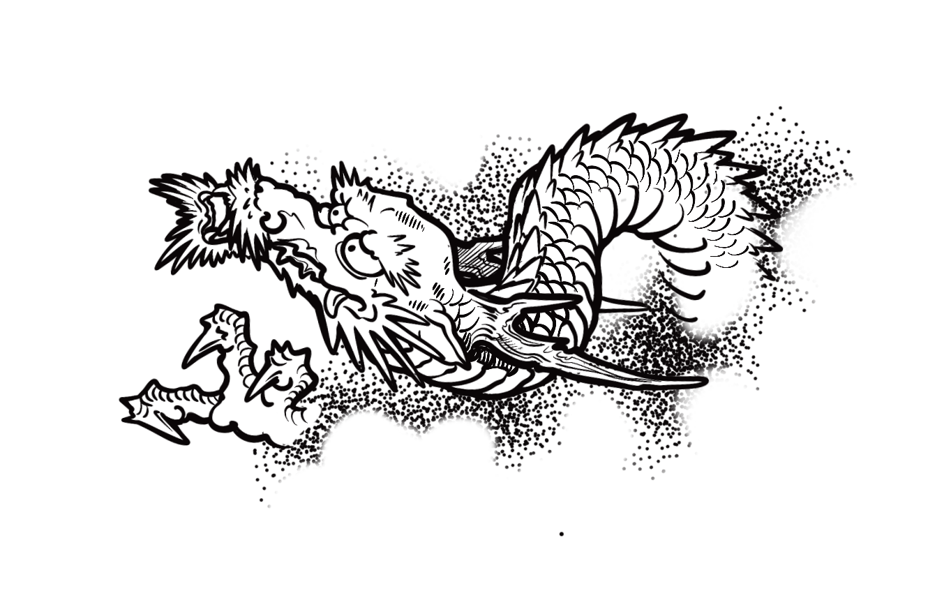 dragon drawing