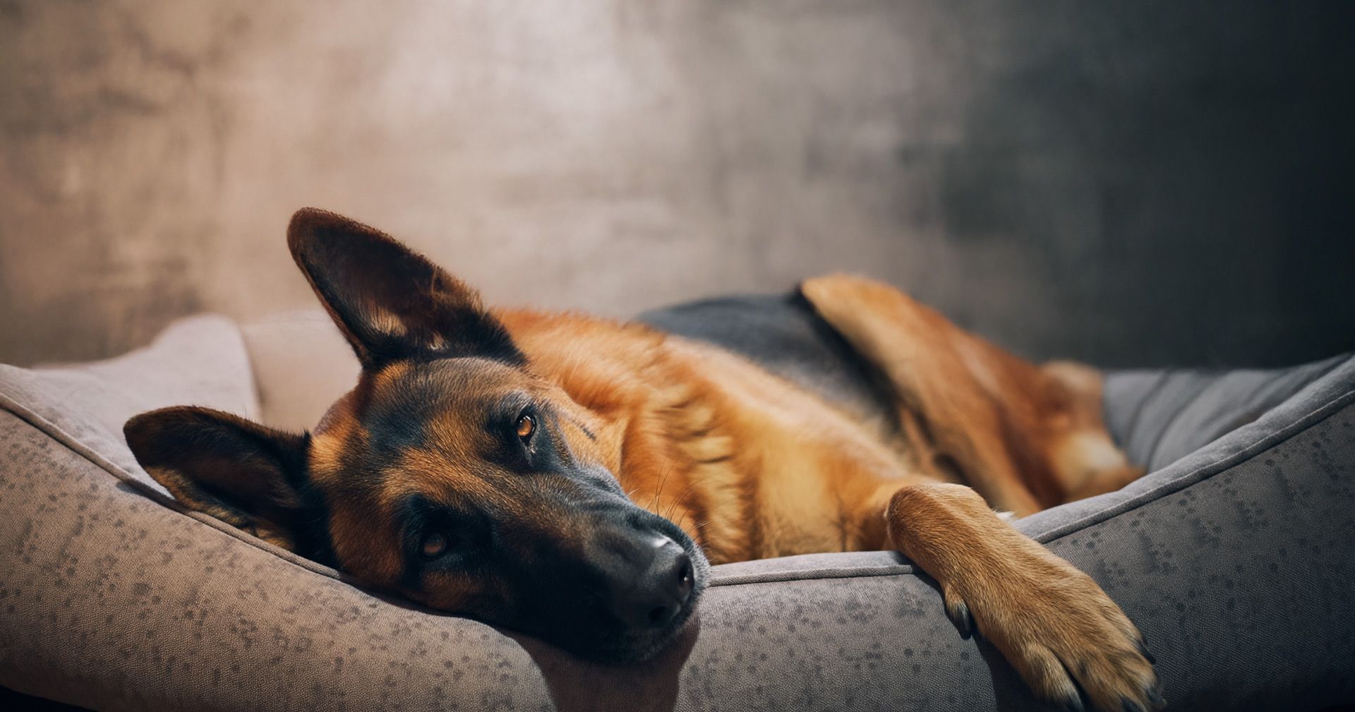 Werkhond ontspant in huiselijke opvang van Kennel+ bij CK9