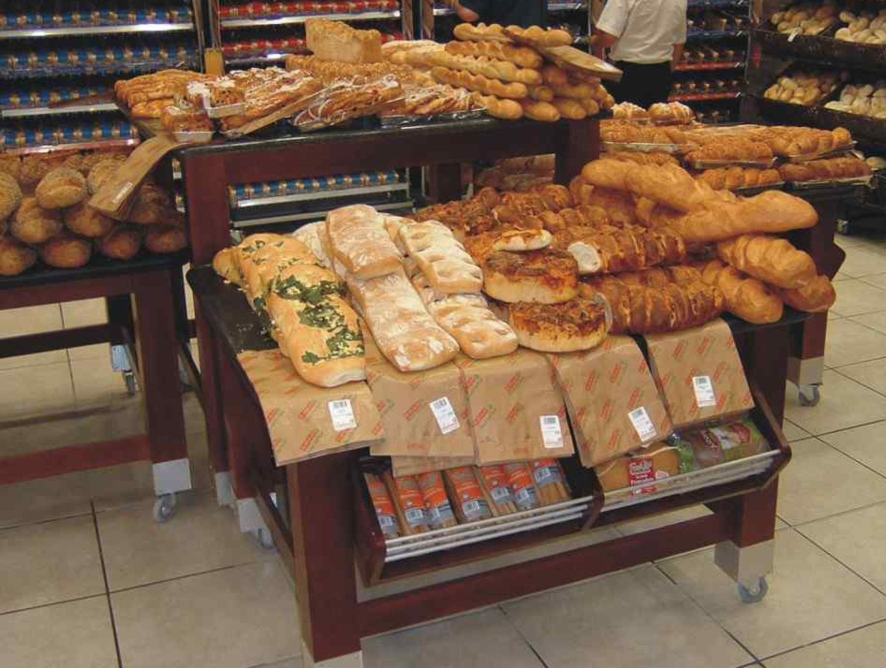 Mobile Bakery Display