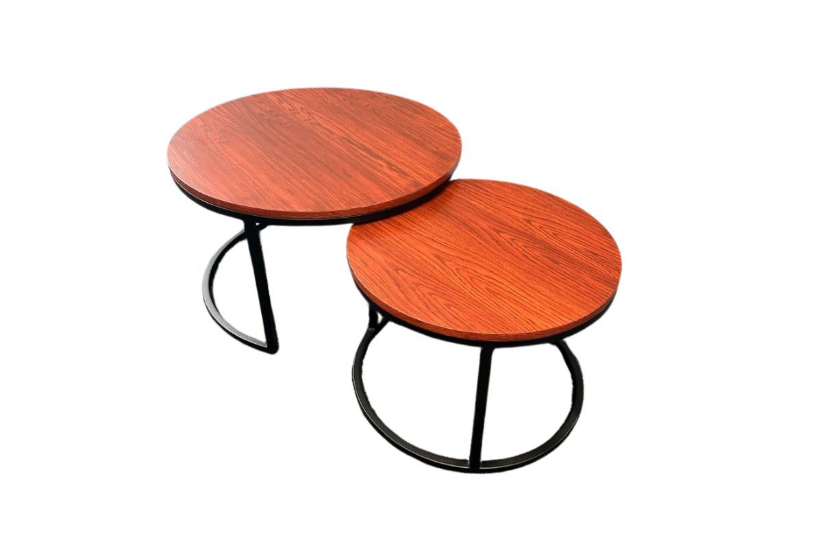 Round Nesting Table Set