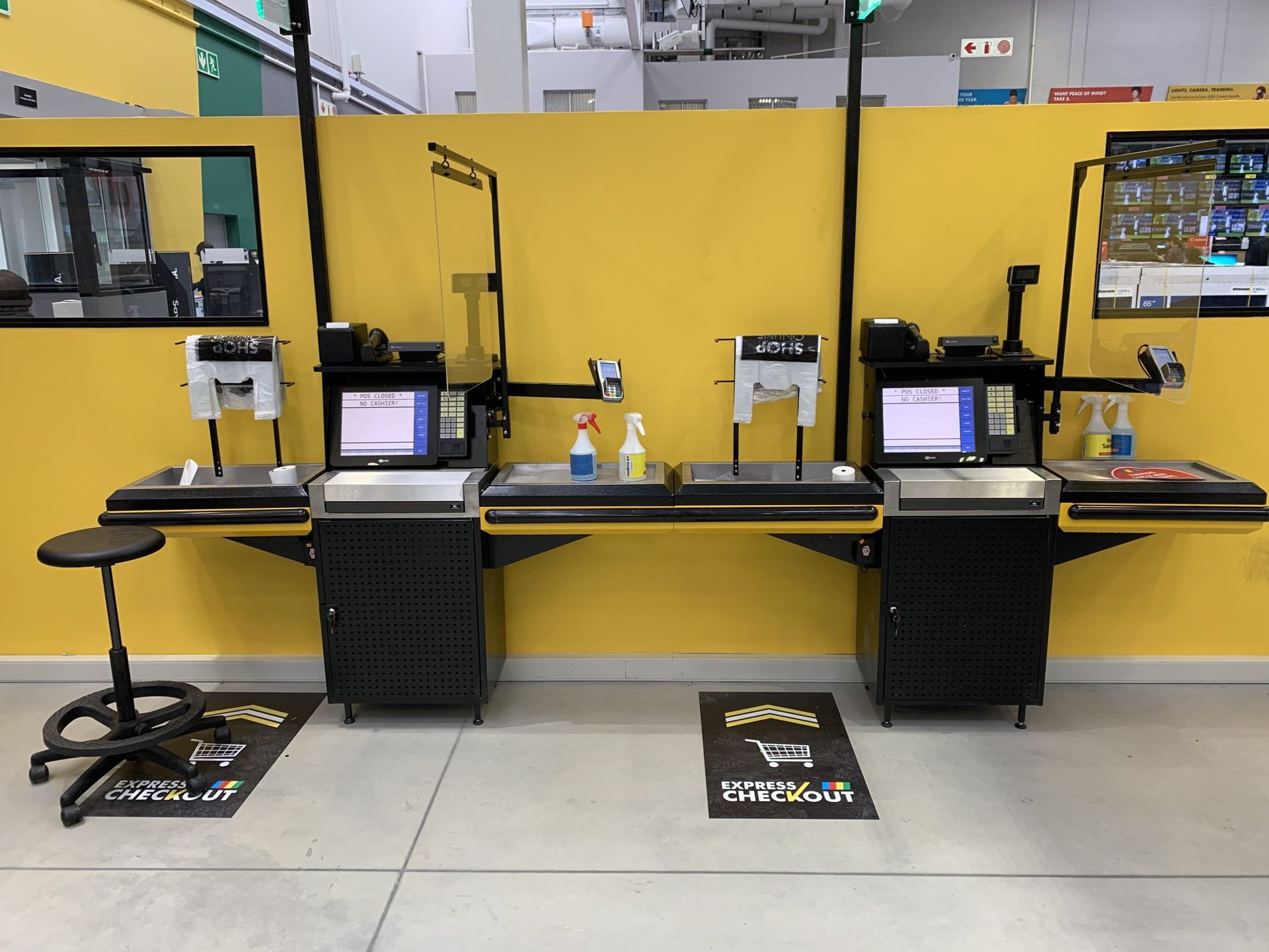 Counter display unit 1