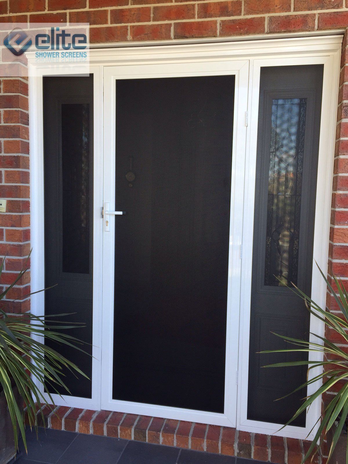 Security Door backyard