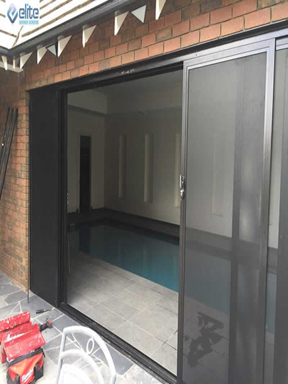 Security Door sliding aluminium