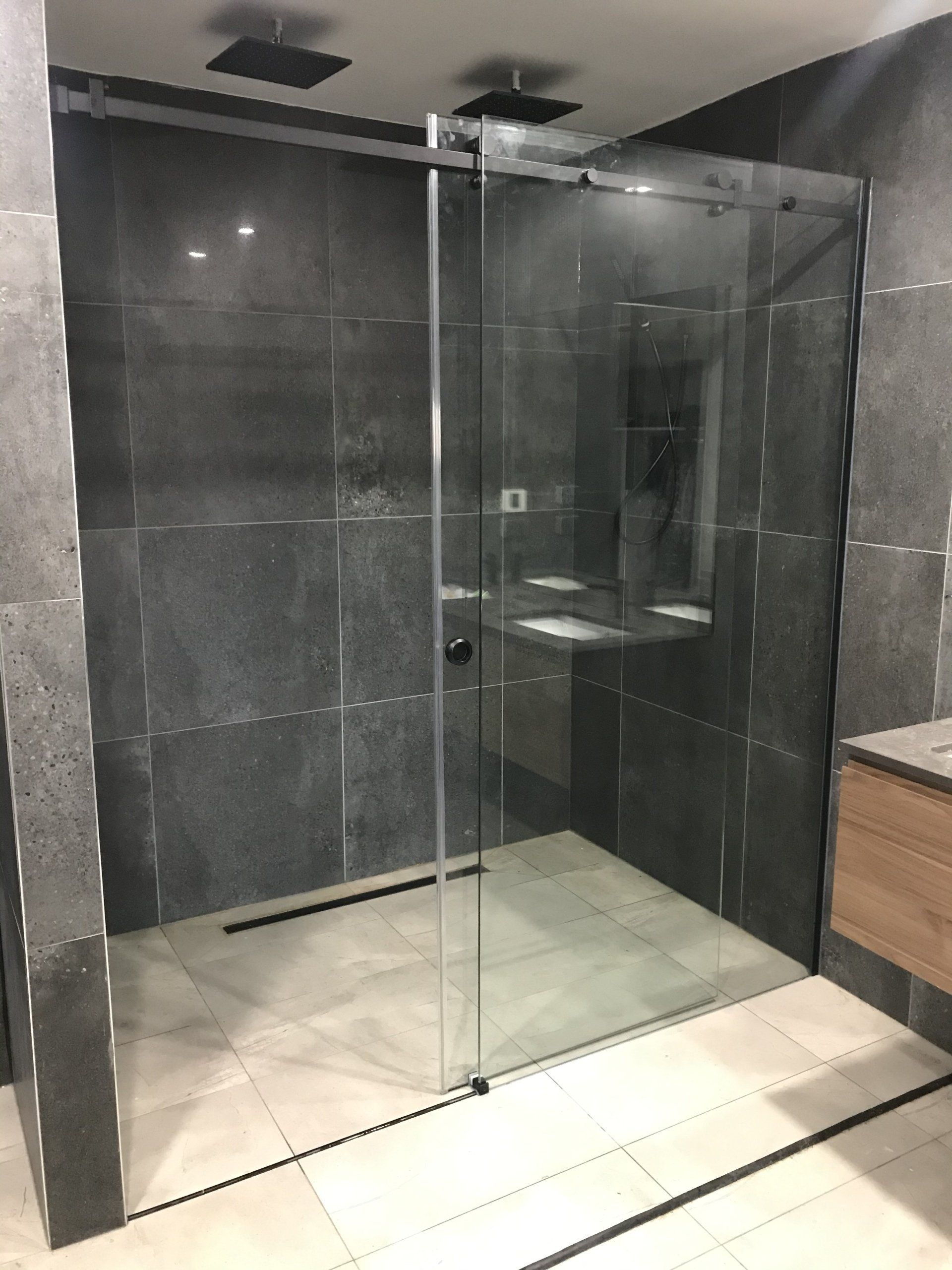 Frameless Sliding Shower Screens a