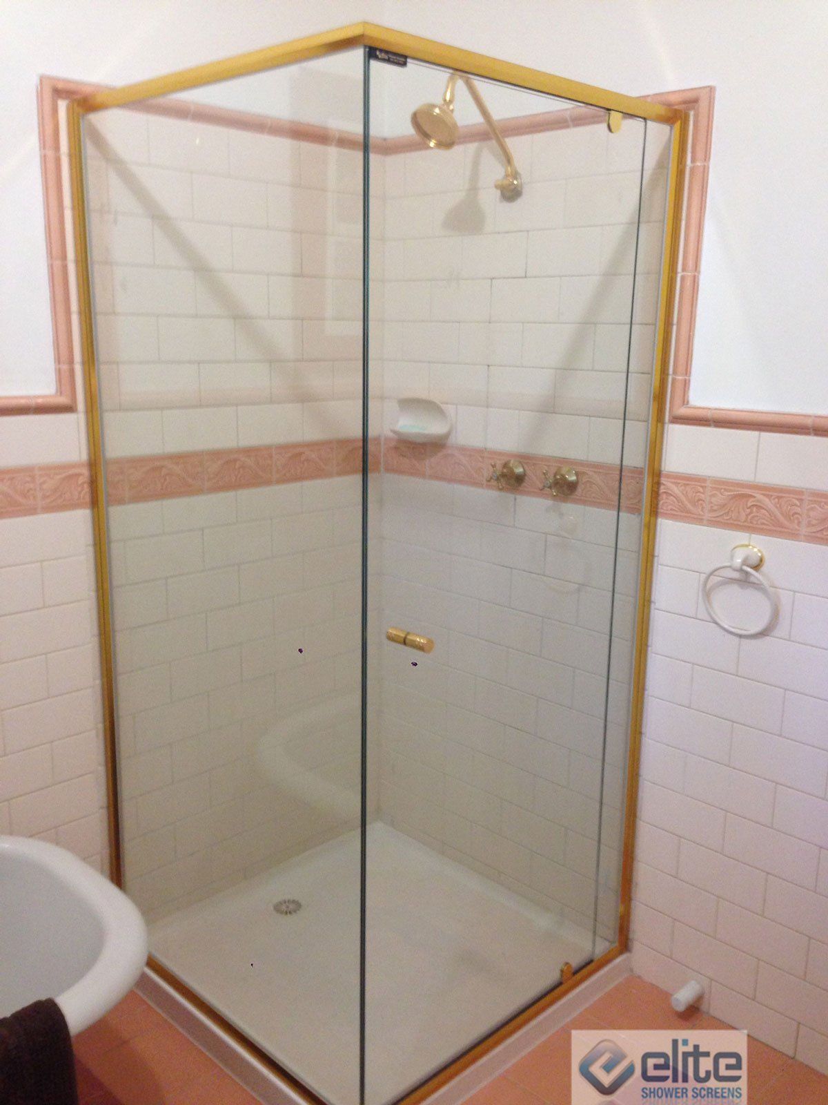 Evolution Semi Frameless Pivot Showerscreens