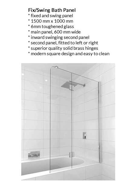 Fix-Swing Bath Panel