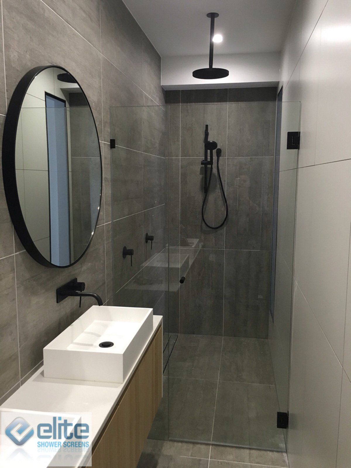 Modern Frameless Shower Screen for bathroom renovations