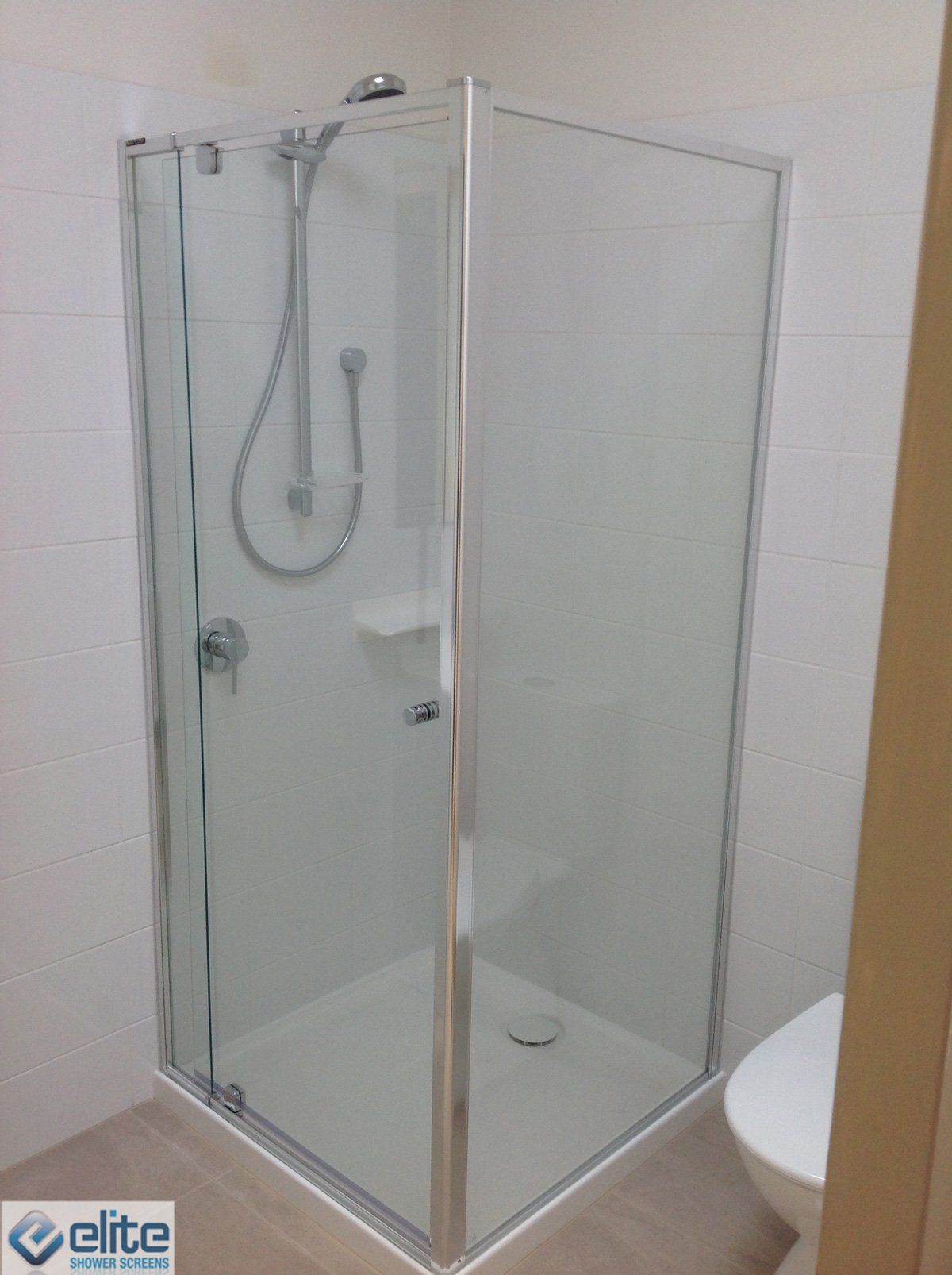 Optima Semi Framed Pivot Showerscreens