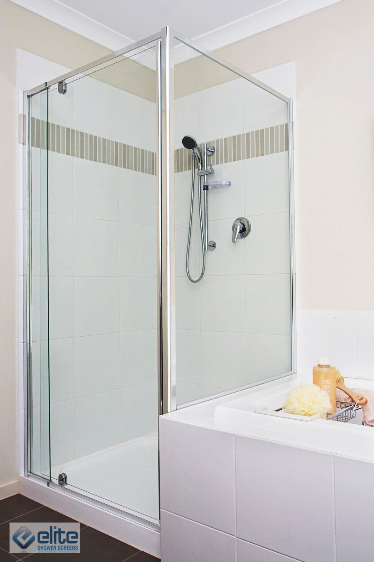 Optima Semi Framed Pivot Showerscreens