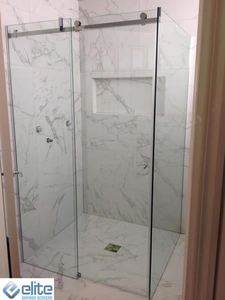 Frameless Sliding Shower Screens