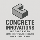 Logo for Concrete Innovations Incorporated: Isometric "C" shape above text; location: North Kingstown, RI.