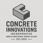 Logo for Concrete Innovations Incorporated: Isometric "C" shape above text; location: North Kingstown, RI.