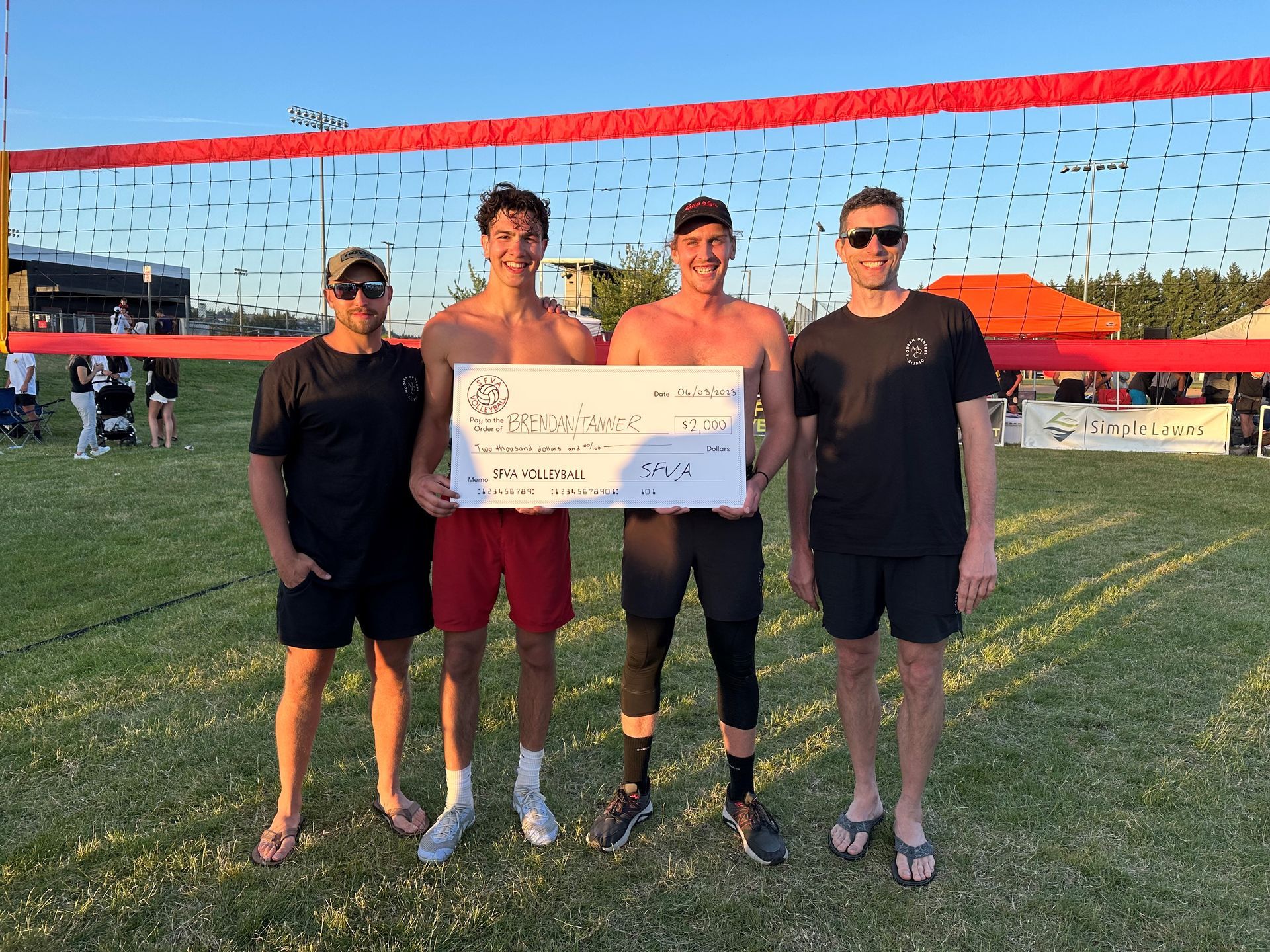 Group of Men in An Event — Portland, OR — MDC VOLLEY