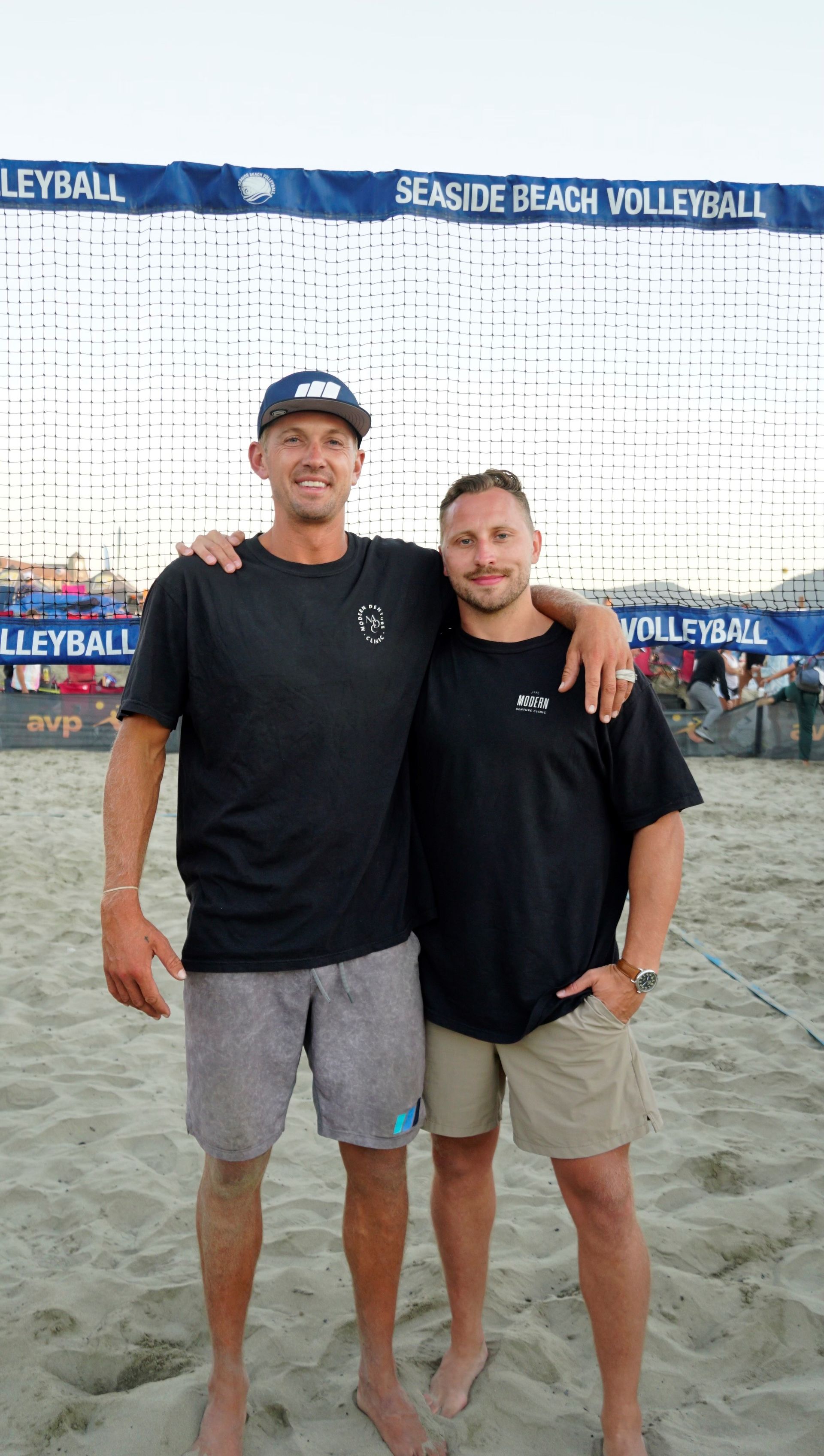 Two Men at Beach — Portland, OR — MDC VOLLEY