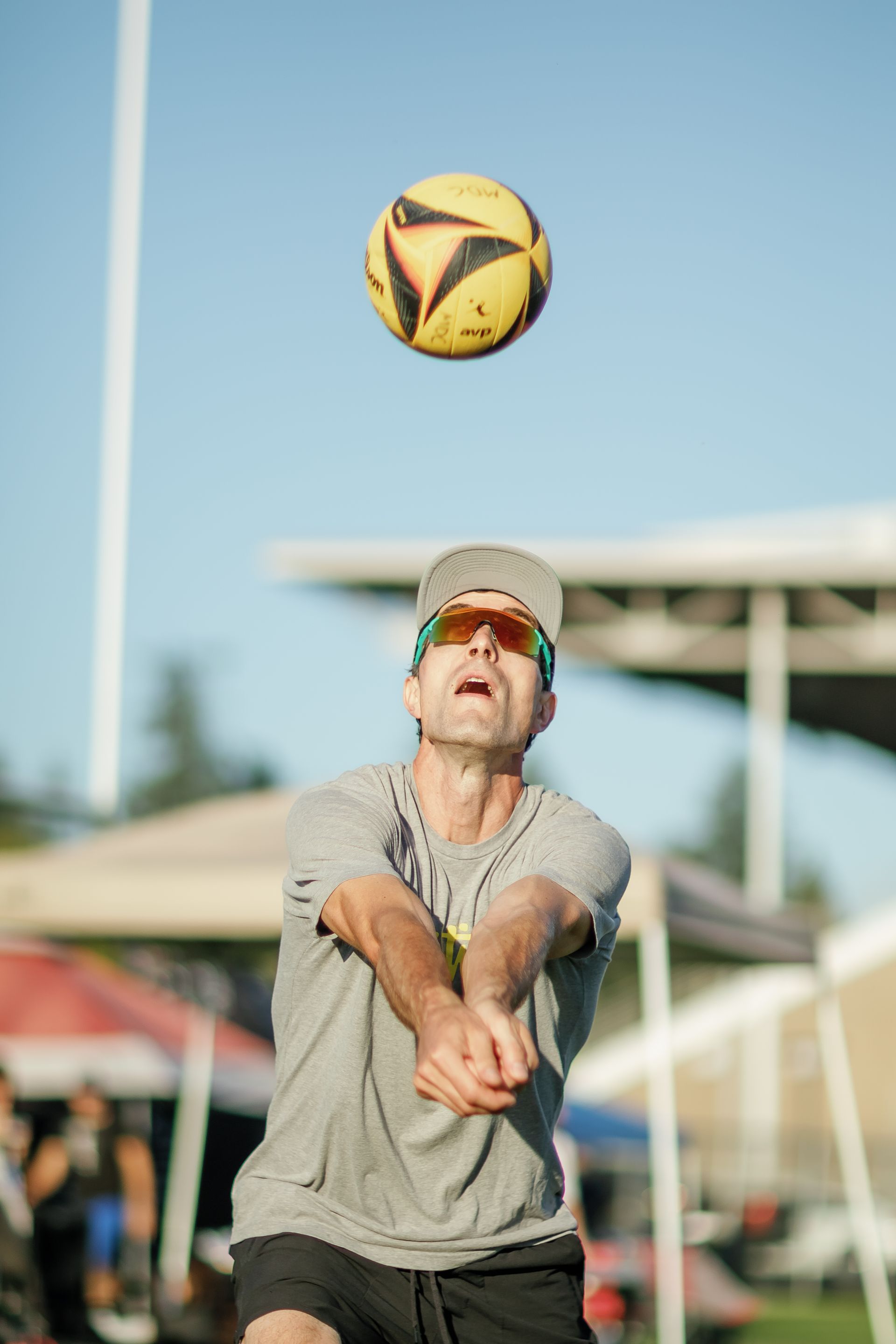 Volleyball and Net — Portland, OR — MDC VOLLEY