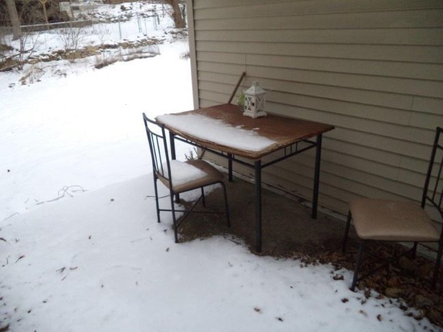 table outside