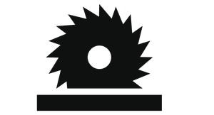 A circular saw icon