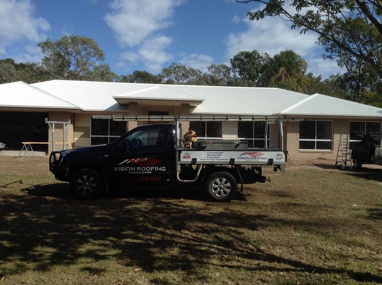 Company Car — Hervey Bay — The Roofing Professionals