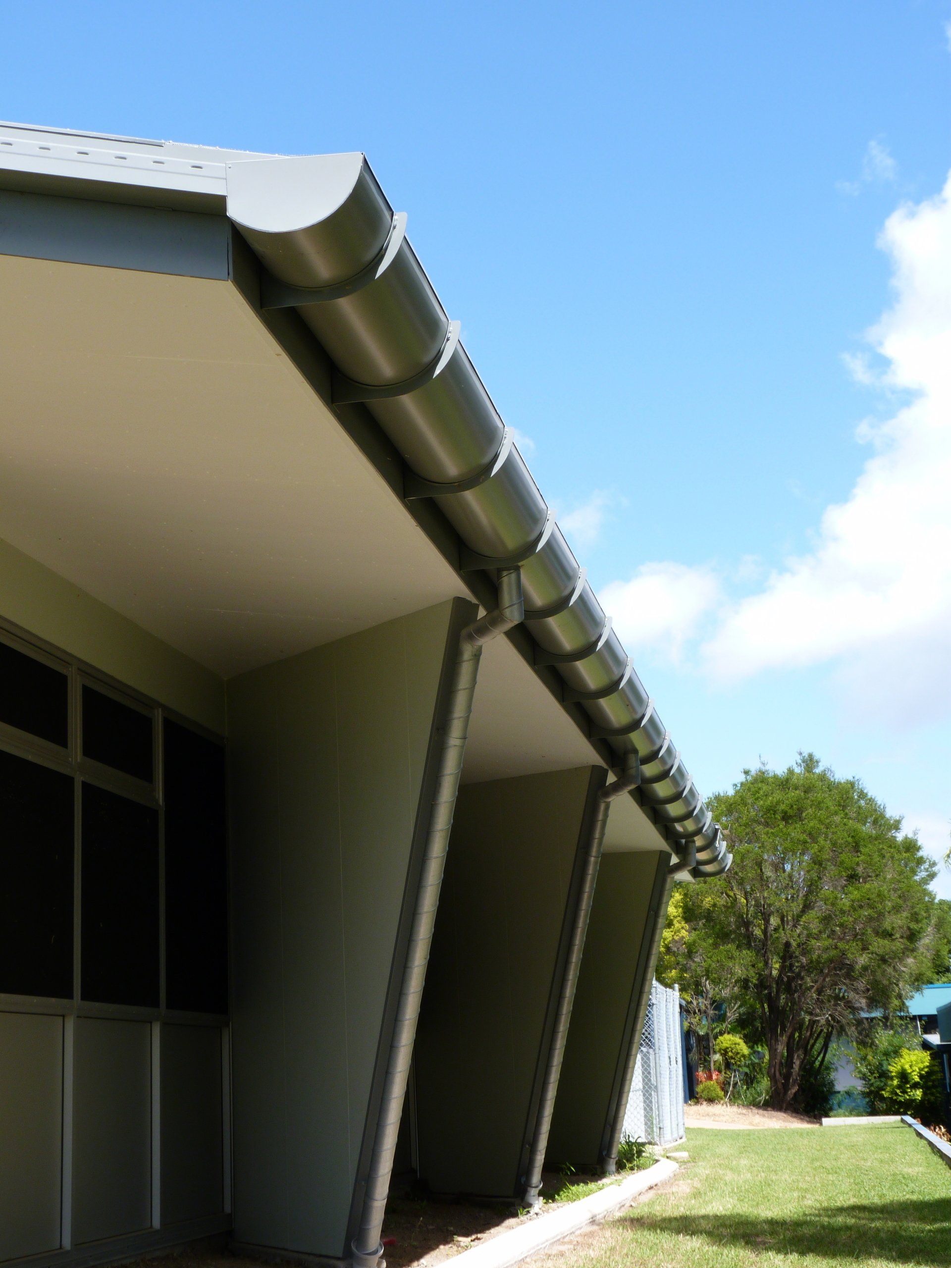 Metal Roof Gutter — Hervey Bay — The Roofing Professionals