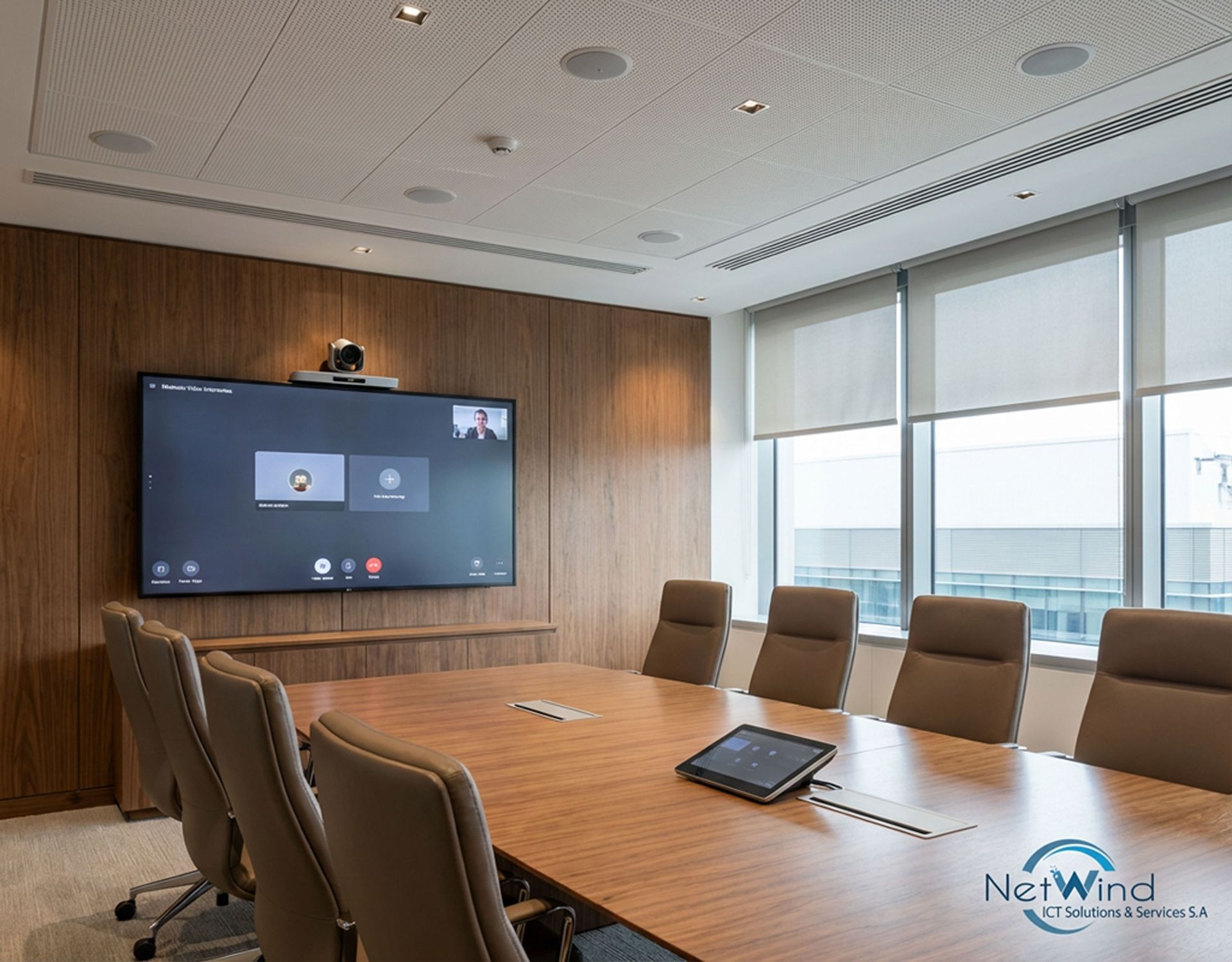 AV-enabled meeting room design for enterprise collaboration spaces