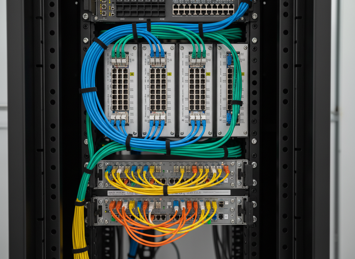 Connectivity Hardware - Patch Panels and Outlets