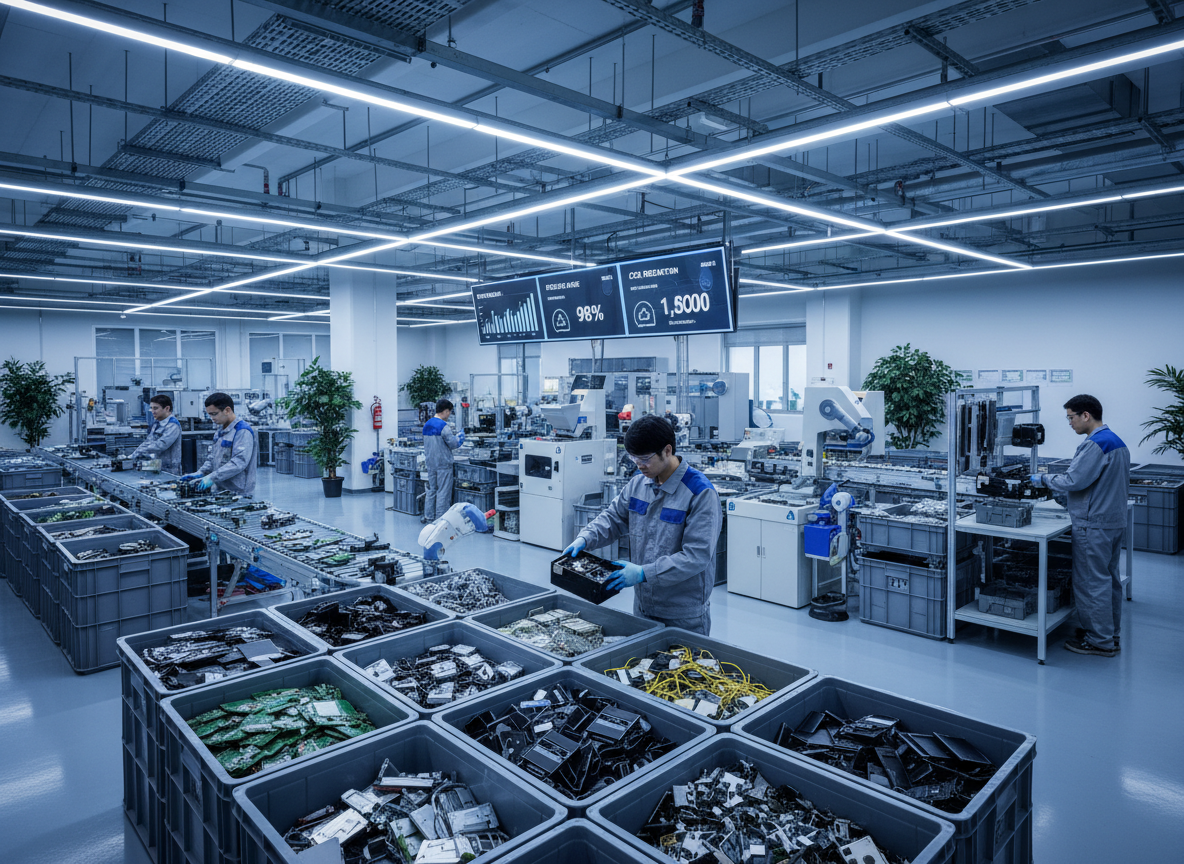 Inventory management and warehousing for telecom and networking equipment