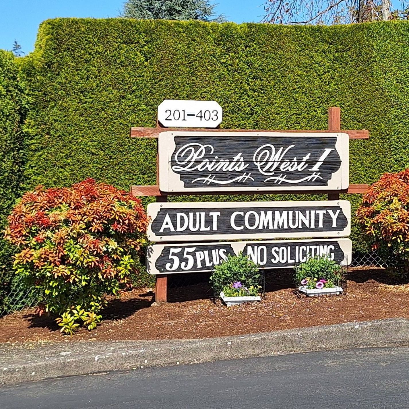 Points West HOA Sign