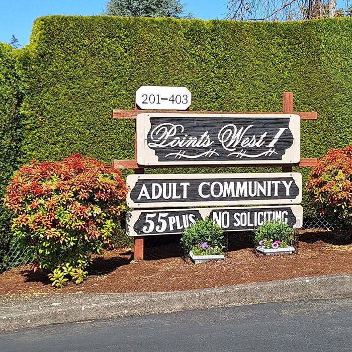 Points West HOA Sign