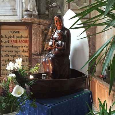 Hoveck statue Boulgne Cathedral