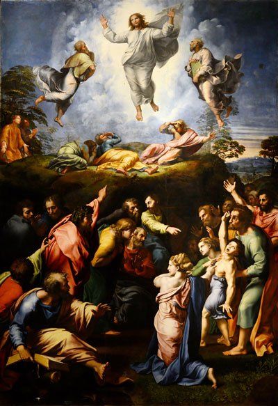 Transfiguration by Raffaello Sanzio da Urbino 1516 - 1520