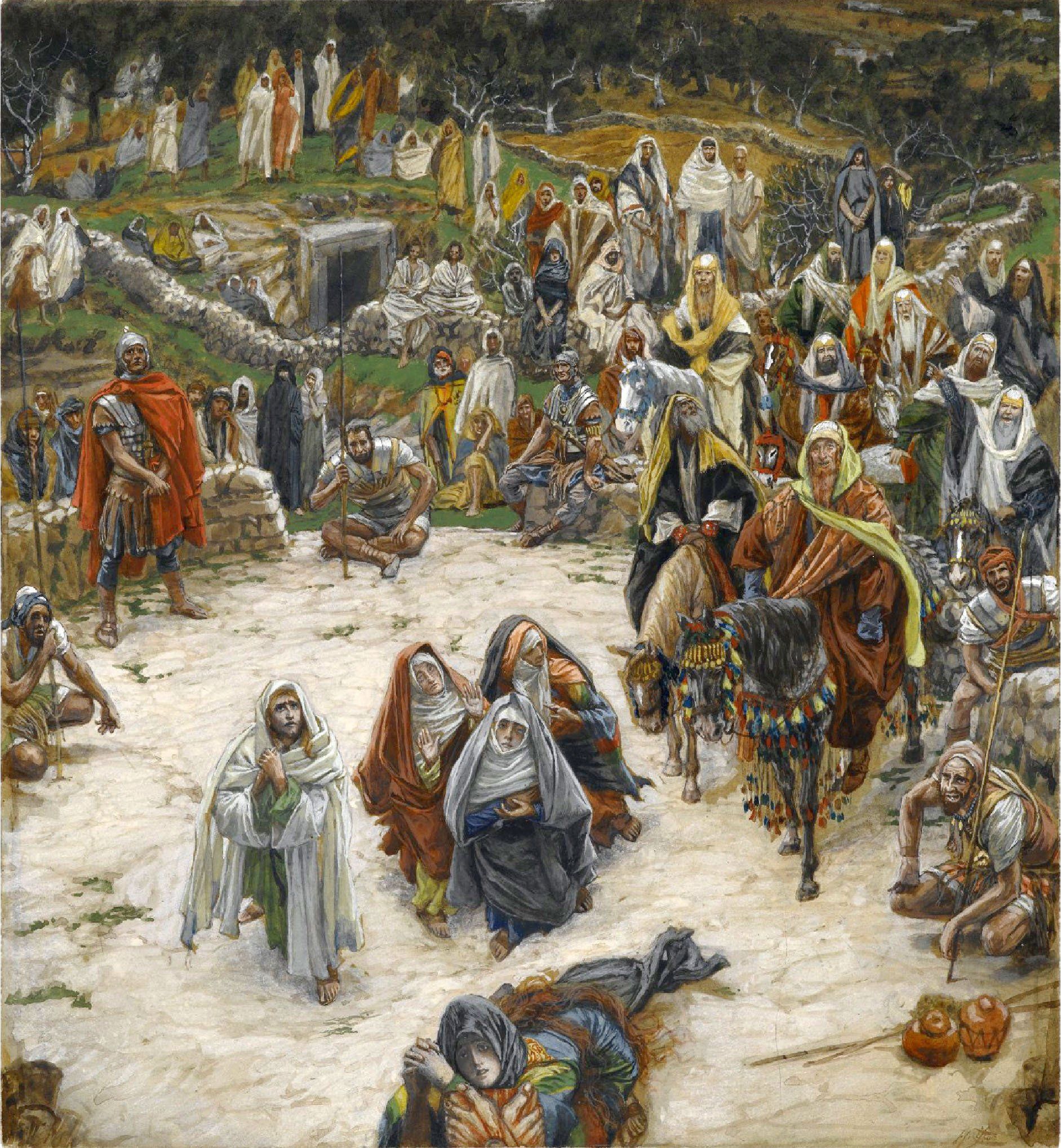 What our Lord saw from the cross by Tissot