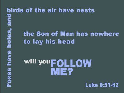 the son of man has nowhere to lay his head