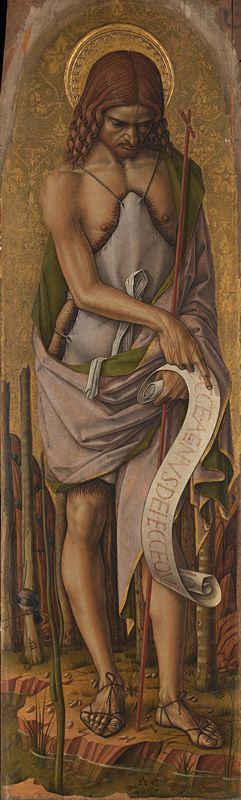 John the Baptist by Crivelli