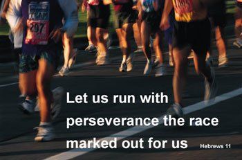 Let us run with perseverance