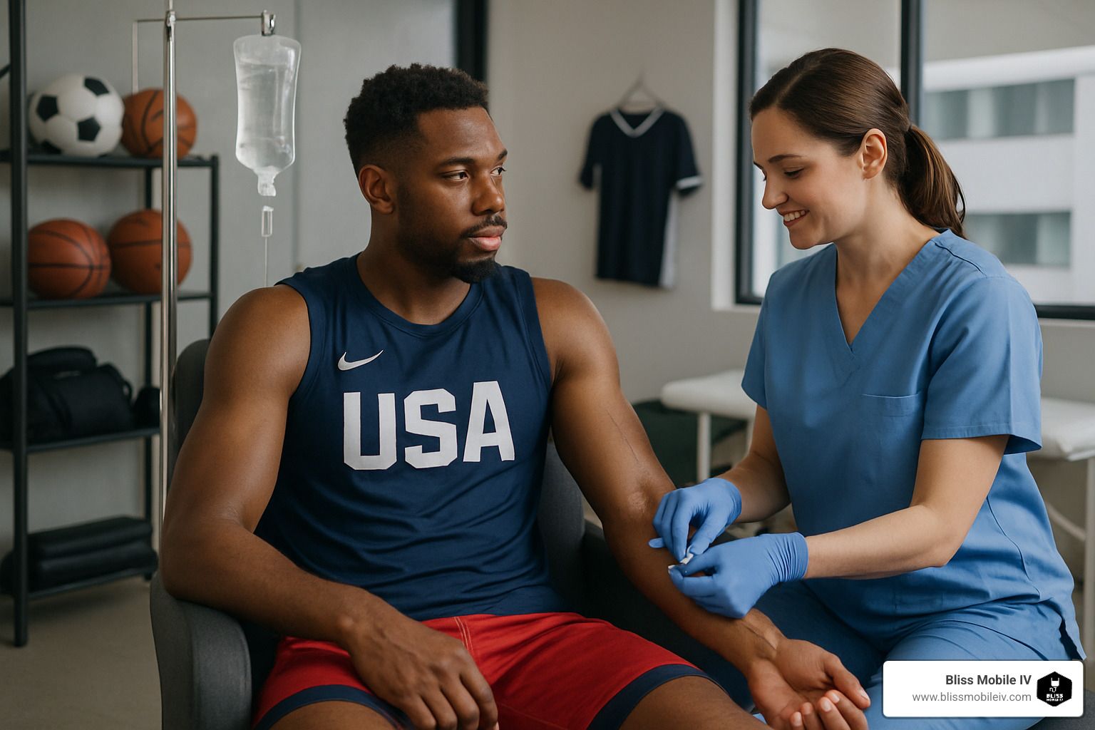 IV hydration athlete - IV hydration for athletes