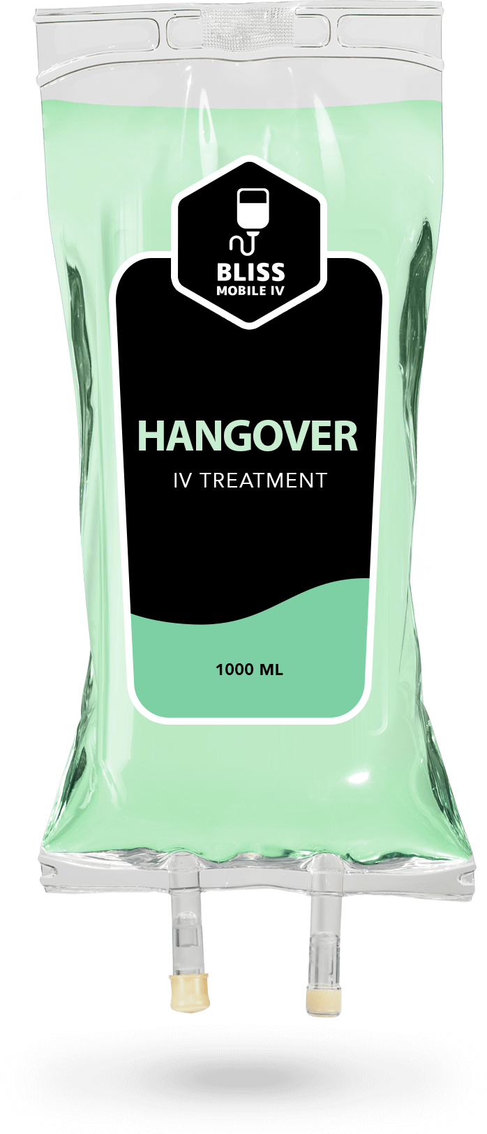 A purple bag with a black label that says reboot in treatment.